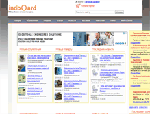 Tablet Screenshot of indboard.ru